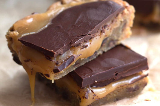 Skin Food - Monique Took's Salted Caramel Slice Recipe