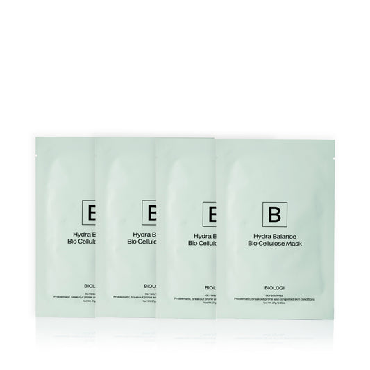 Hydra Balance Bio Cellulose Sheet Mask - 4 Pack