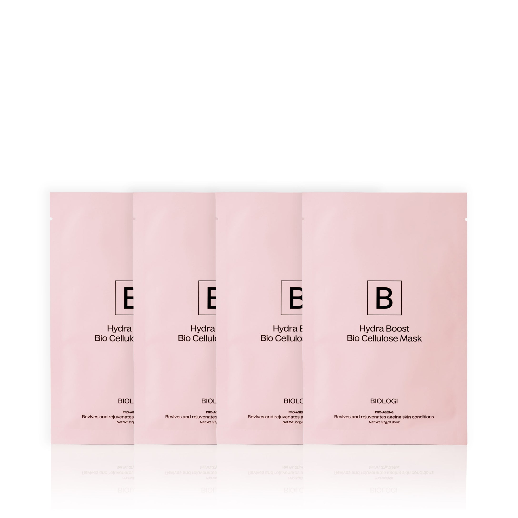 Hydra Boost Bio Cellulose Sheet Mask - 4 Pack – Biologi
