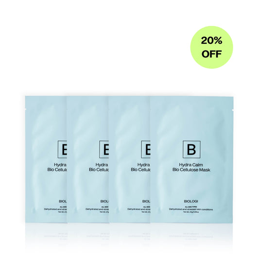 Hydra Calm Bio Cellulose Sheet Mask - 4 Pack