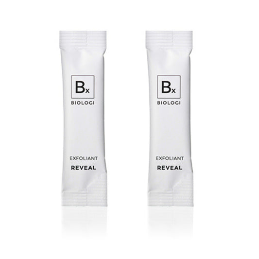 2 Free Bx Reveal Exfoliant Sachets